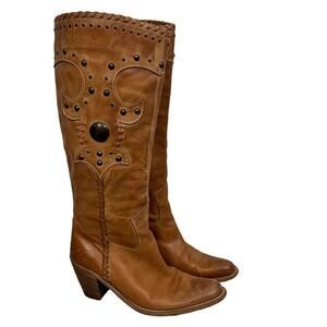 Autre Marque Heyraud Western Style Tall Boots Size 40